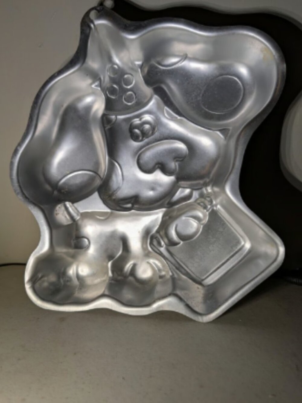 Vintage 1999 Blues Clues Wilton Cake Baking Pan Mold Dog